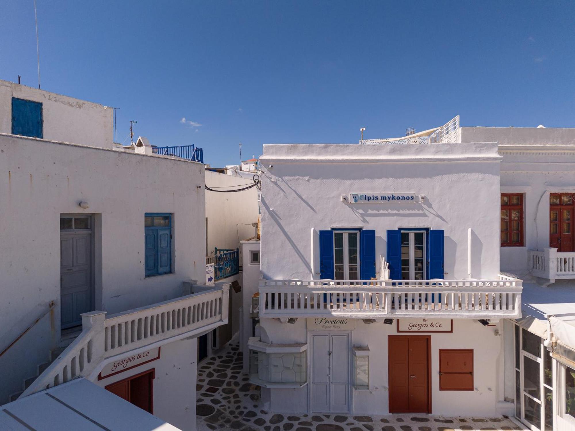 Elpis Mykonos Apartments - Mykonos Town Delos Port Exterior photo