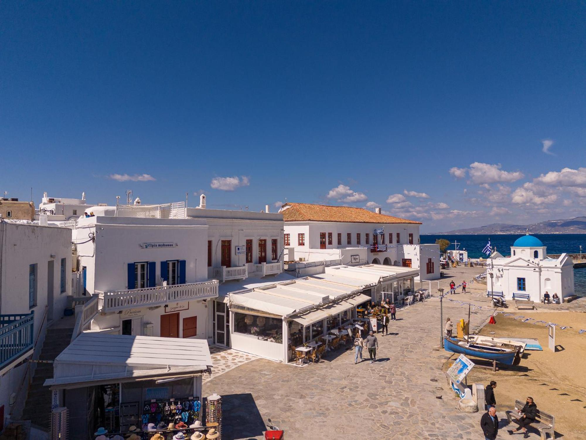 Elpis Mykonos Apartments - Mykonos Town Delos Port Exterior photo